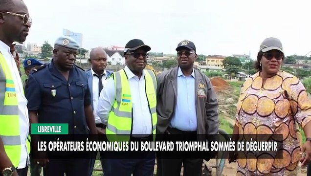 [#Reportage] Libreville : les opérateurs économiques du Boulevard Triomphal sommés de déguerpir