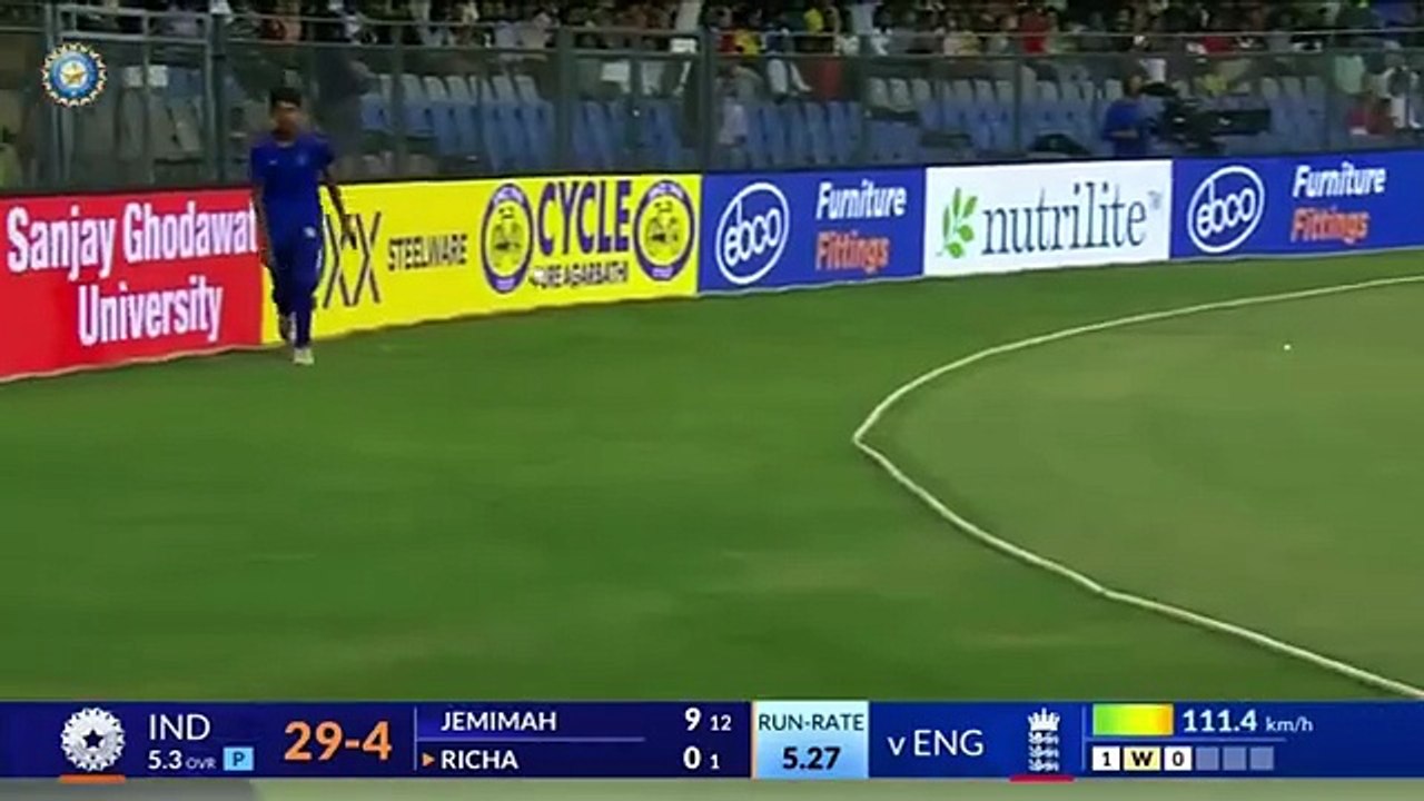 India vs England 4th T20 women