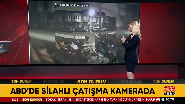 ABD'de ortalık savaş alanına döndü: Silahlı çatışma kamerada!