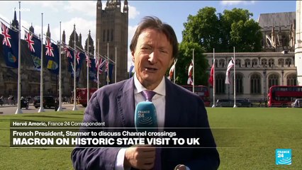 King Charles hosts France's Macron in first European state visit since Brexit