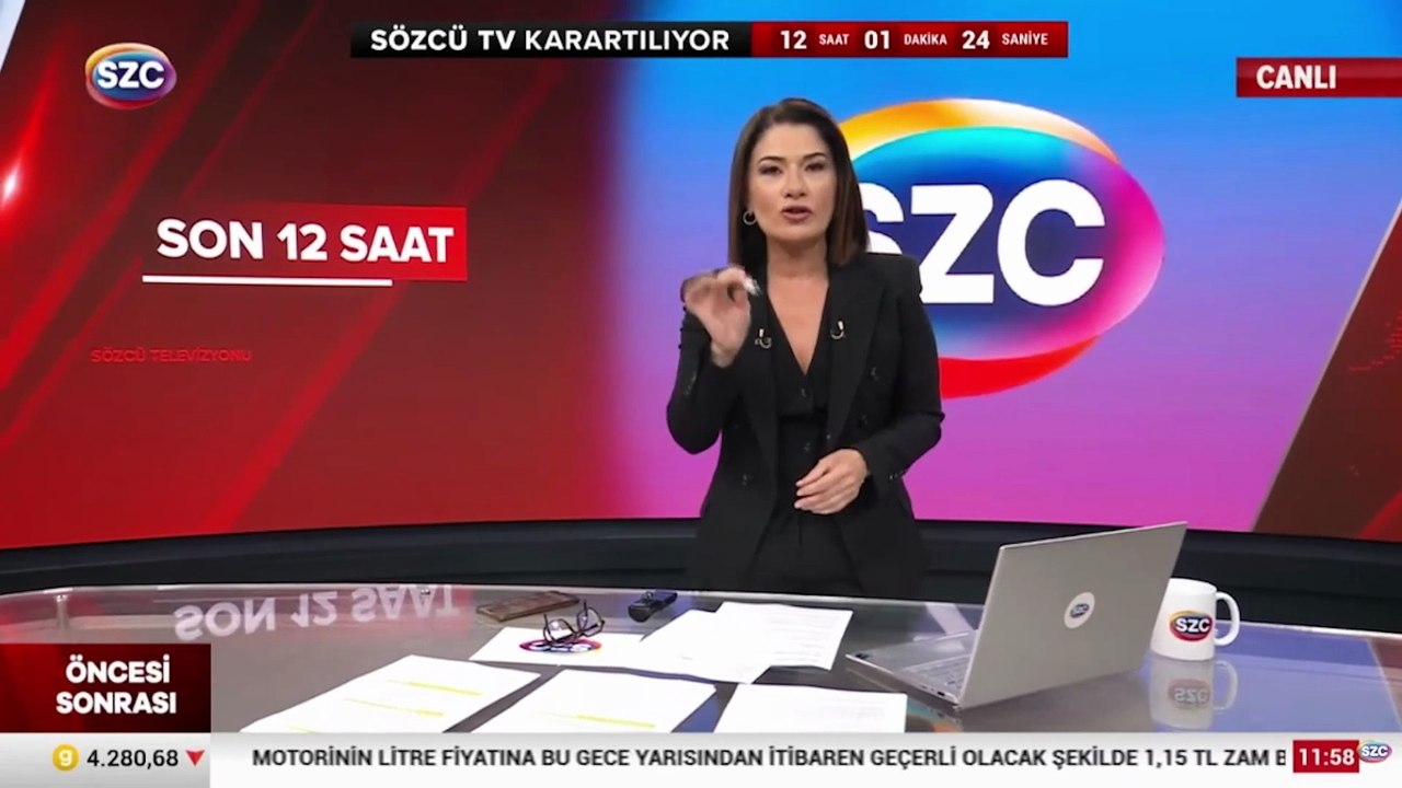 SÖZCÜ TV 12 saat sonra karartılacak!