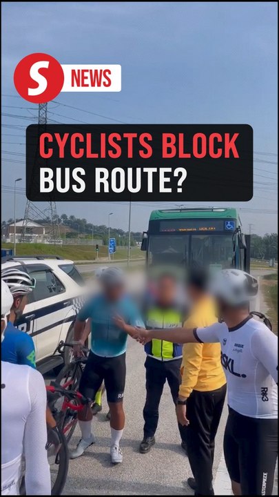Police hunt cyclists who allegedly obstructed bus on Kuala Selangor road