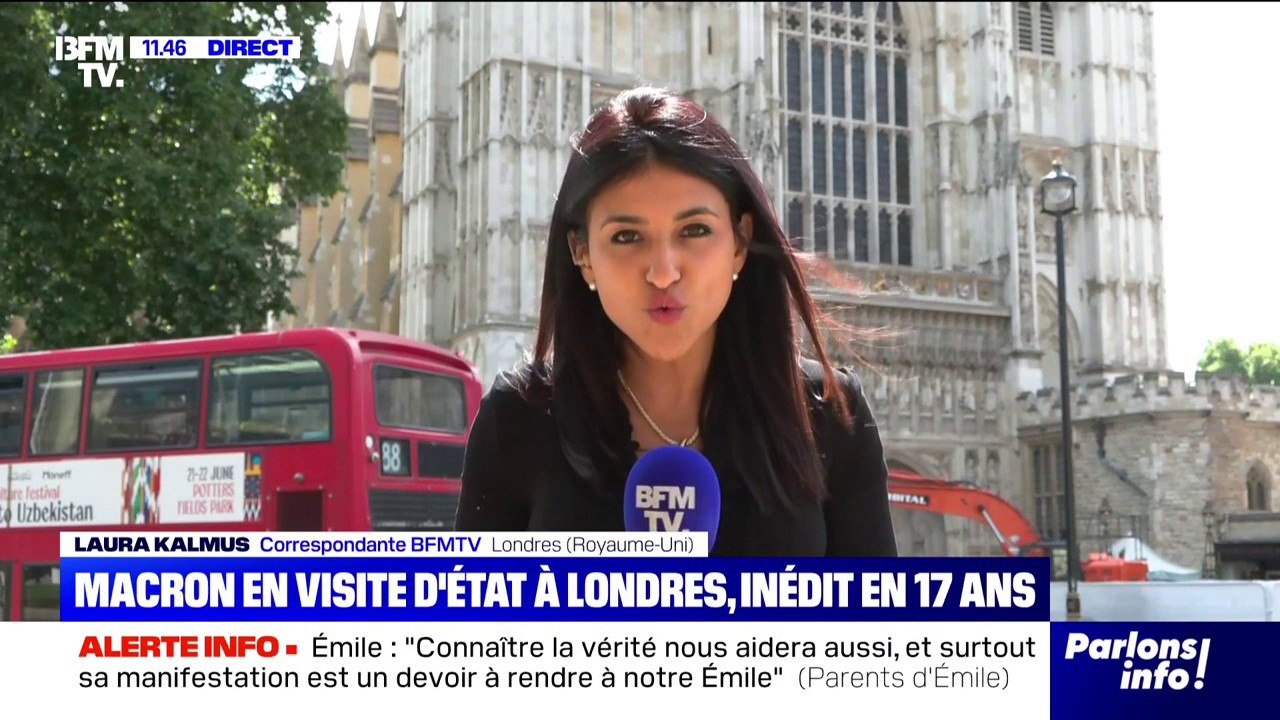 Emmanuel Macron en visite d'État à Londres, une première depuis 17 ans