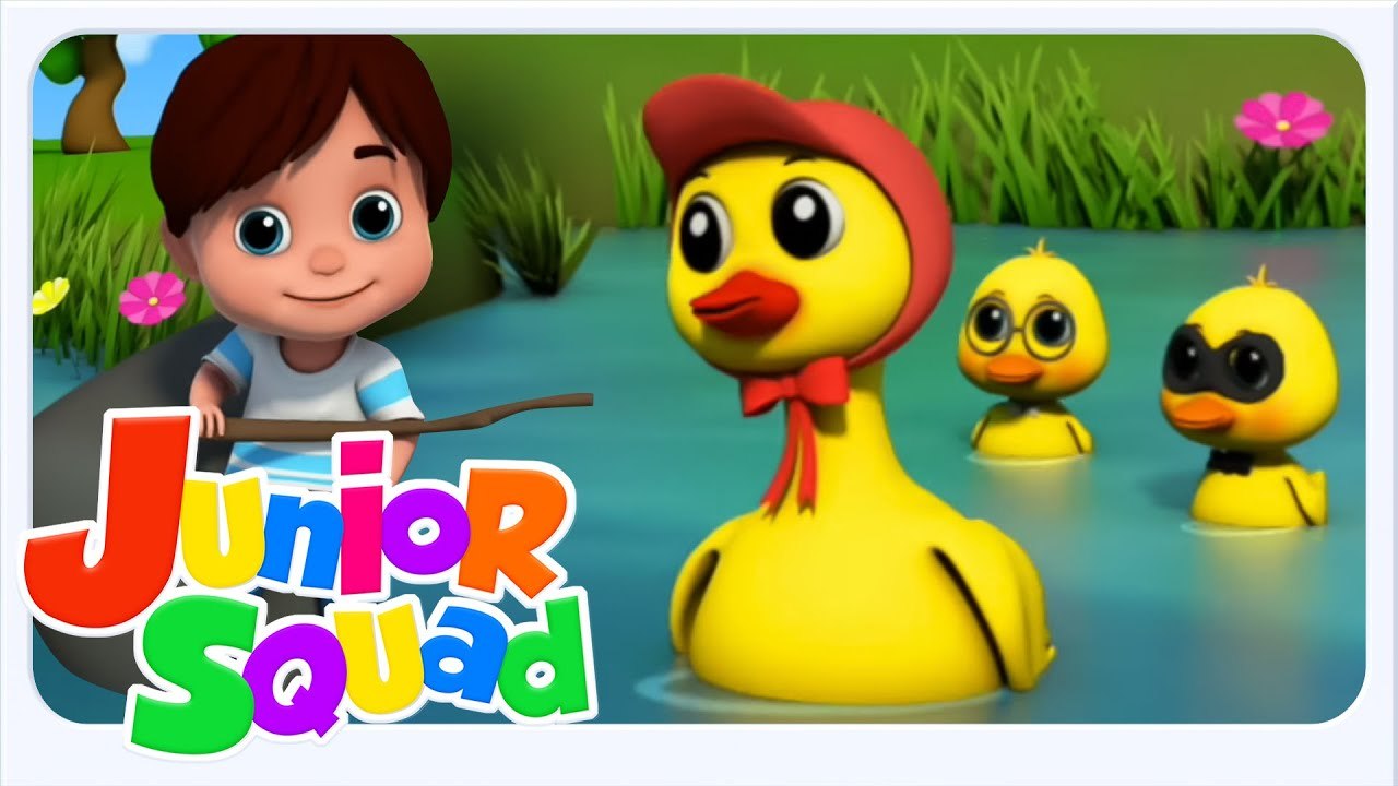Junior Squad Cinq Petits Canetons | Vidéos de Dessins Animés en Français