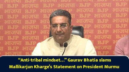 “Anti-tribal mindset…” Gaurav Bhatia slams Mallikarjun Kharge’s Statement on President Murmu