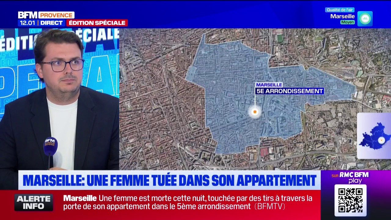 Une femme tuée derrière sa porte quartier Saint Pierre à Marseille