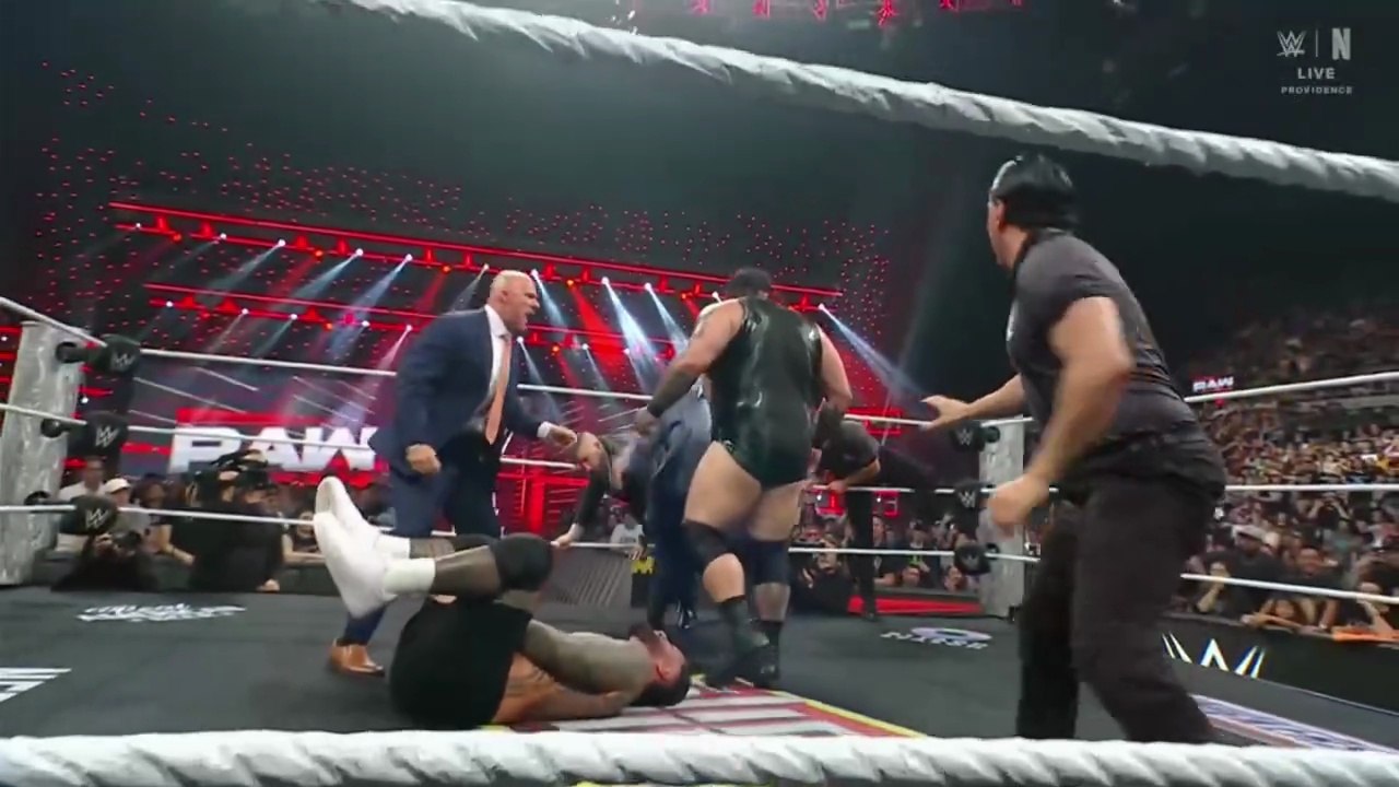 WWE Raw _July 07, 2025 - Jey Uso Vs Bronson Reed
