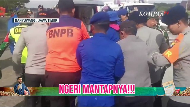 Basarnas Kerahkan Helikopter dan Tim Penyelam Cari Korban Kapal KMP Tunu Pratama Jaya
