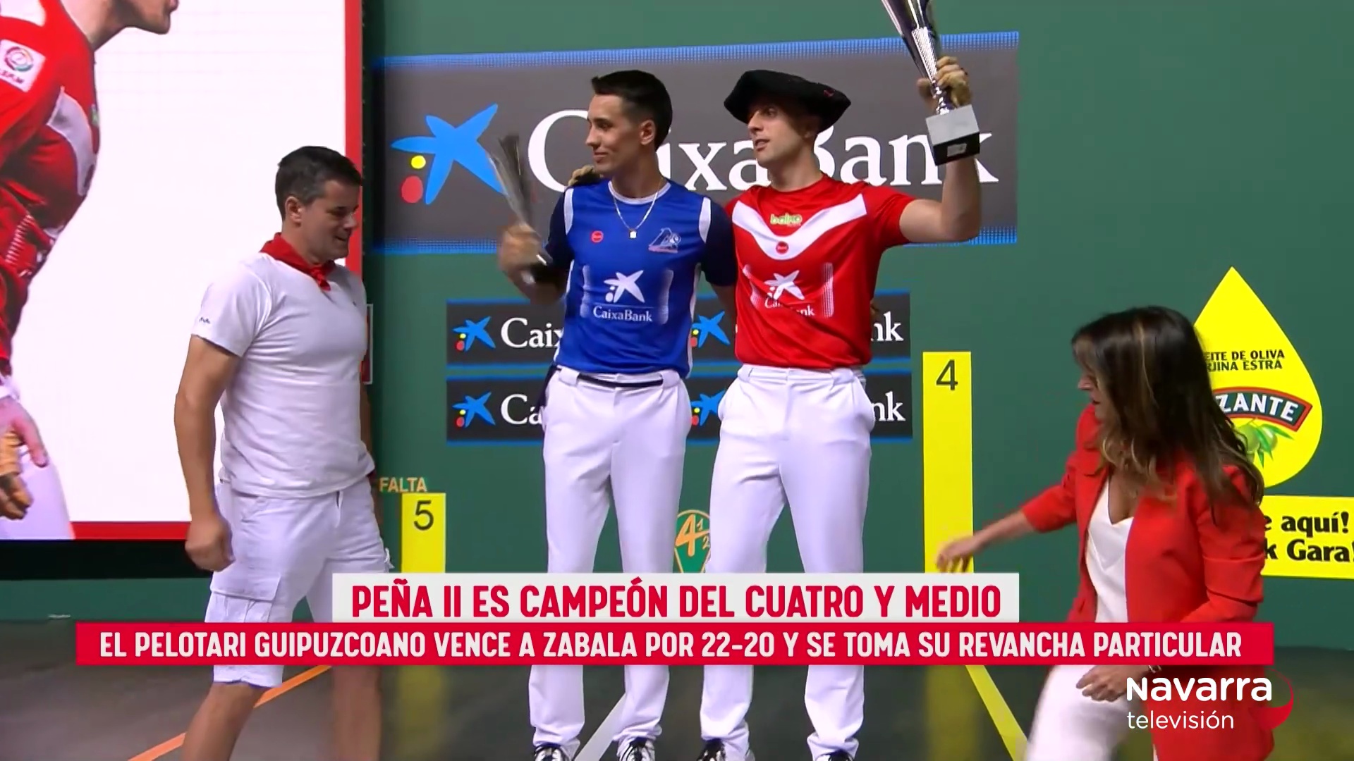 Peña II, ganador del Cuatro y Medio de San Fermín