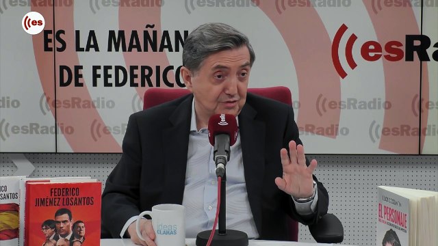 Jiménez Losantos entrevista a Luca Costantini por su libro sobre Errejón