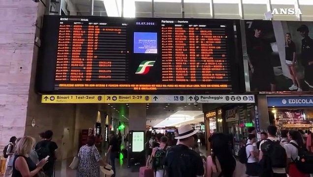 Sciopero treni, a Roma Termini cancellazioni e fino ad un'ora di ritardi