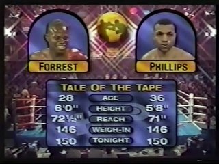 Vernon Forrest vs Vince Phillips - HBO BAD 1-22-2000