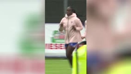 Bleues - Mbock et Lakrar à l'entraînement avant le Pays d Galles