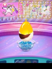 🦄🍫 Unicorn Cooking: Chocolate Bowl Ice Cream
