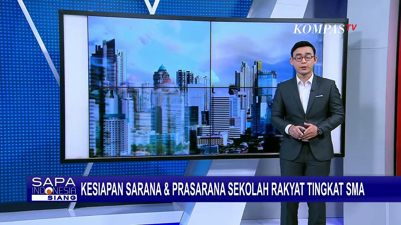 [FULL] Kesiapan Sarana dan Prasarana Sekolah Rakyat Tingkat SMA di Bandung | SAPA SIANG
