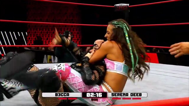 ROH - Ring of Honor Wrestling - .@SerenaDeeb showed exactly why she’s called “Th