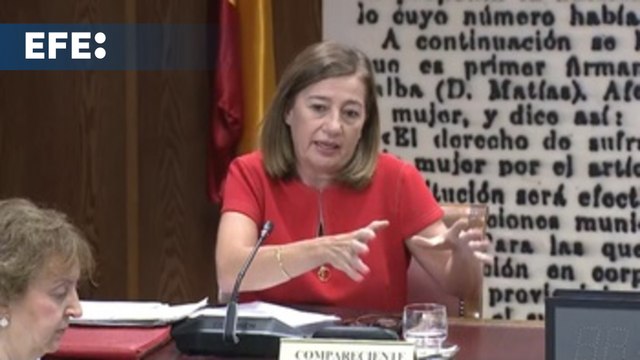 Armengol asegura que no mintió al declarar que no conocía a Aldama, porque no le recordaba