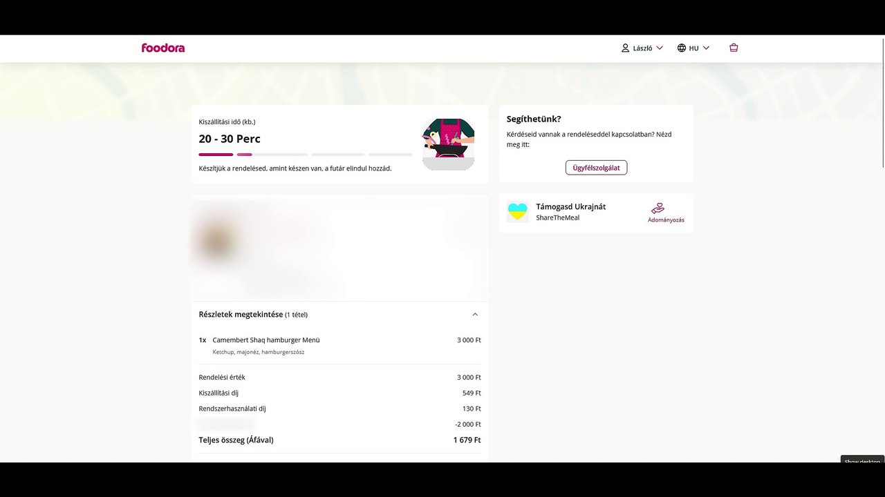 FOODORA A FELFEDEZO
