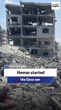 Former US official: Hamas started the Gaza war