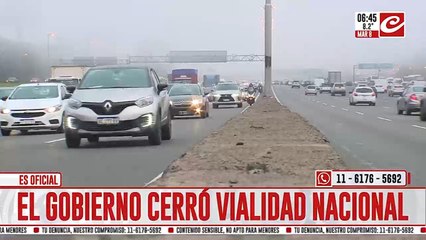 El Gobierno cerró Vialidad Nacional... ¿qué pasará con los trabajadores del organismo?