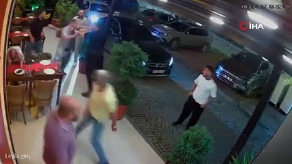 Samsun'da korku dolu anlar: Silahlı çatışma anı kameraya yansıdı!