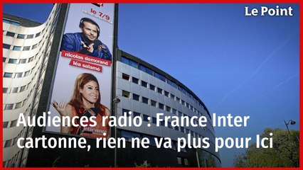 Audiences radio : France Inter cartonne, rien ne va plus pour Ici