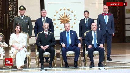 Cumhurbaşkanı Erdoğan'a büyükelçilerden güven mektubu takdimi