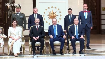 Cumhurbaşkanı Erdoğan'a büyükelçilerden güven mektubu takdimi