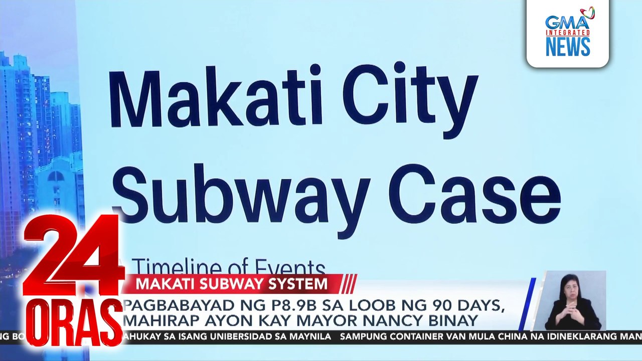 Mayor Binay, gustong umatras sa settlement agreement na pinirmahan ng kapatid na si ex-Mayor Abby Binay | 24 Oras