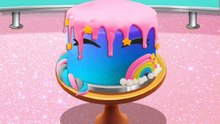 “Unicorn Cooking Game 🦄 | How to Make a Magical Birthday Cake!