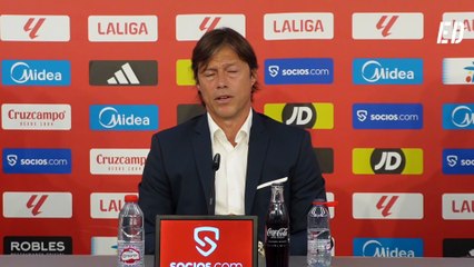 Almeyda valora la situación del club y los problemas para fichar