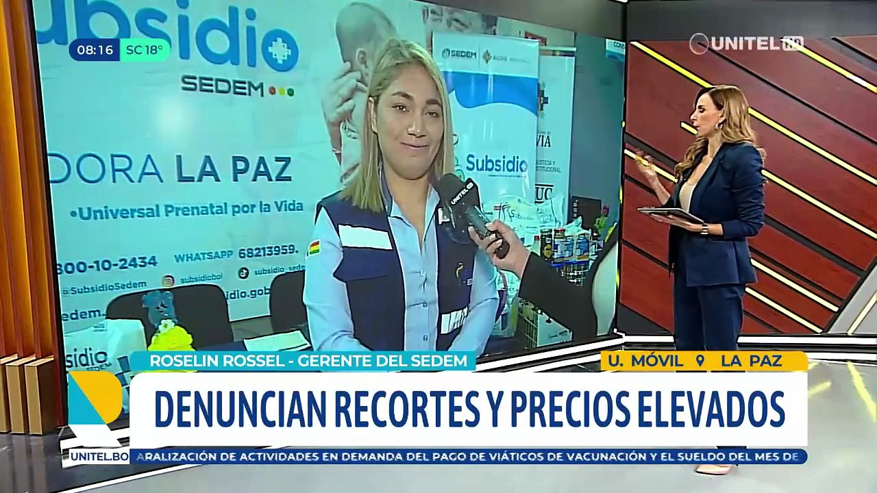 “No estamos quitando productos, lo estamos complementando con otros”, responde Sedem a críticas por subsidios