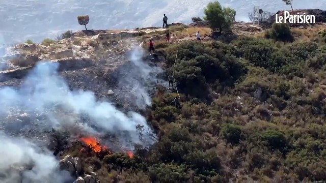 Un incendie en cours aux portes de Marseille, les habitants invités à rester chez eux