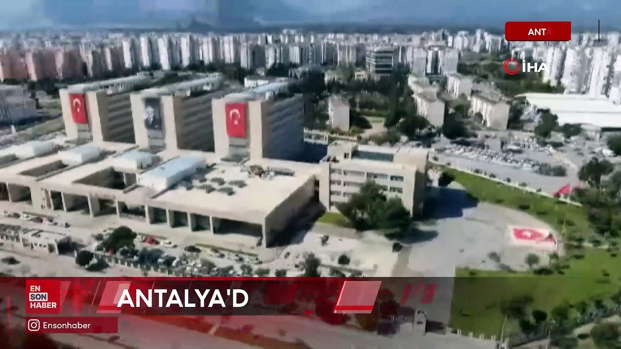 Antalya'da rüşvet operasyonu