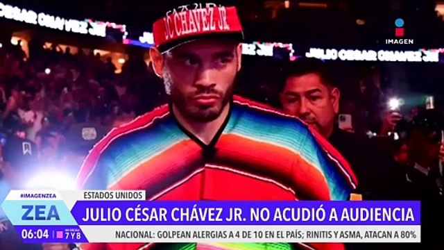 Julio César Chávez Jr. no acudió a audiencia en EE.UU.; su abogado no sabe dónde está