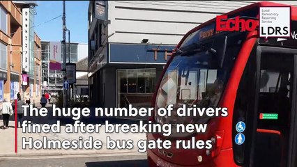 Huge number of drivers fined at Sunderland's Holmeside bus gate