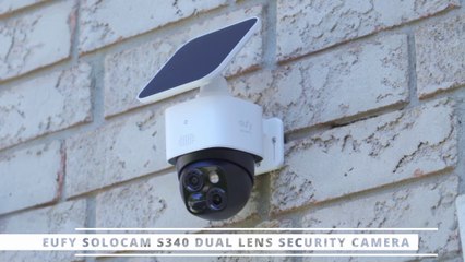 The BEST Solar Camera Out There? eufy SoloCam S340 Dual-Lens Security Camera