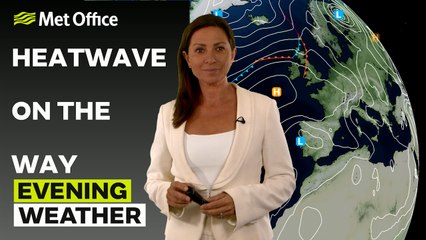 Met Office Evening Weather Forecast 08/07/25 – Patchy rain in the northwest