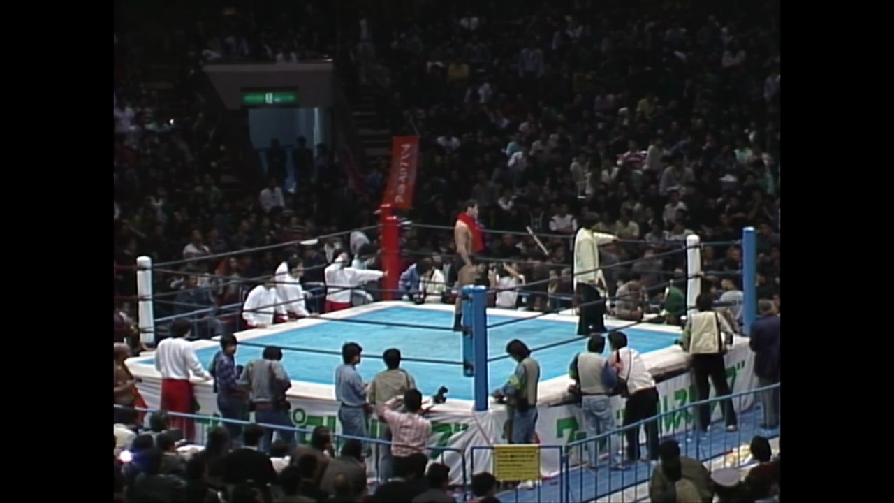Tatsumi Fujinami & Kengo Kimura vs. Masa Saito & Riki Choshu | Antonio Inoki vs. Riki Choshu | Antonio Inoki vs. Big Van Vader: Year-End in Kokugikan '87 (12/27/1987)