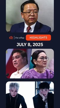 Today's headlines: Huang Xilian, Francis Tolentino, Migz Zubiri, Risa Hontiveros, SVT's Hoshi & Woozi | The wRap | July 8, 2025
