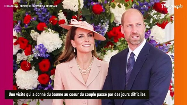 Kate Middleton et William retrouvent le sourire ! Le prince et la princesse de Galles côte à côte pour un moment historique