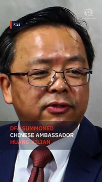 Philippines summons China envoy over sanctions vs Marcos ally Tolentino