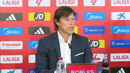 Almeyda quiere volver a crear un Sevilla "competitivo y unido"