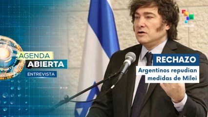 Entrevista | Pdte. Milei persiste en reprimir a los trabajadores