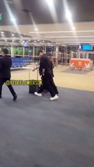Los gritos que descolocaron a la China Suárez en el aeropuerto antes de partir con Icardi - el video
