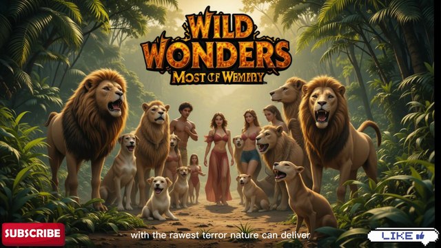 Lion Attacks in the Wild: Horses, Camels, Dogs & Fearless Women in Jungle and Desert | WILD WONDERS