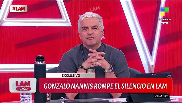 Gonzalo Nannis y el recuerdo con Yanina Latorre del polémico tuit de su hermana