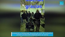 Innovación y Solidaridad: Alumnos de la EET N°2 Villa Elisa crearon una bicicleta adaptada para un vecino