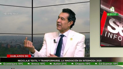 Jorge Castellanos habla de reciclaje textil e innovación en Intermoda 2025
