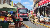 Fire in Brixton closes underground station
